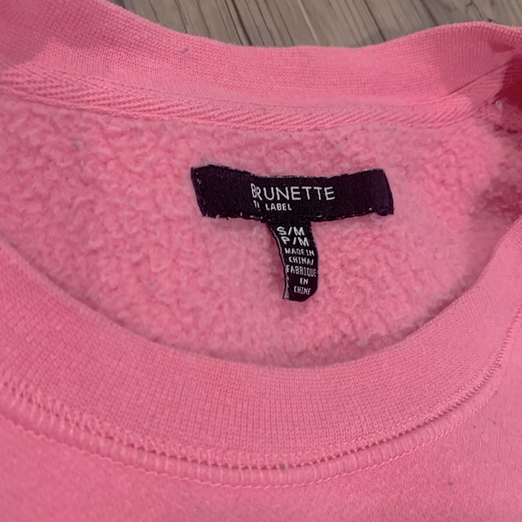 Small-Medium (*Oversized* Fits Large) Brunette The Label Babes Club Crewneck - Picture 2 of 2